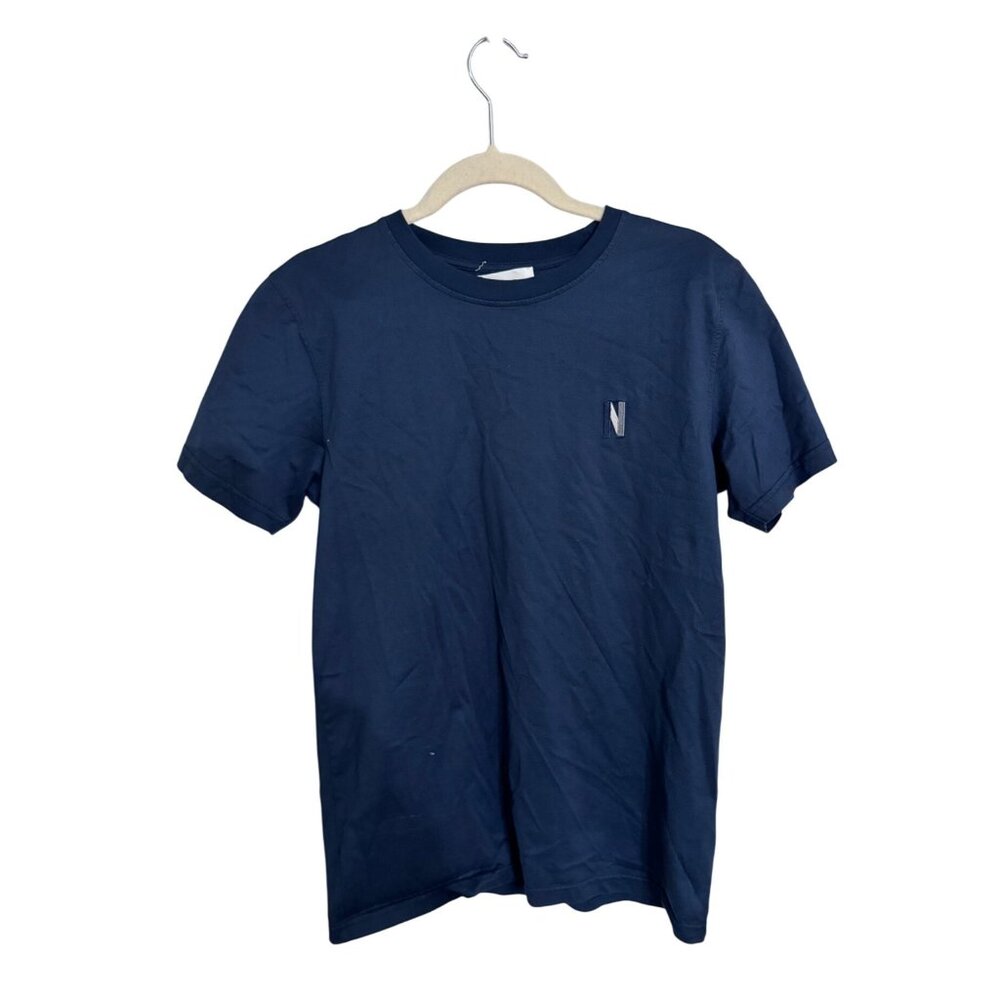 Norse Projects Navy Blue Short Sleeve Tee